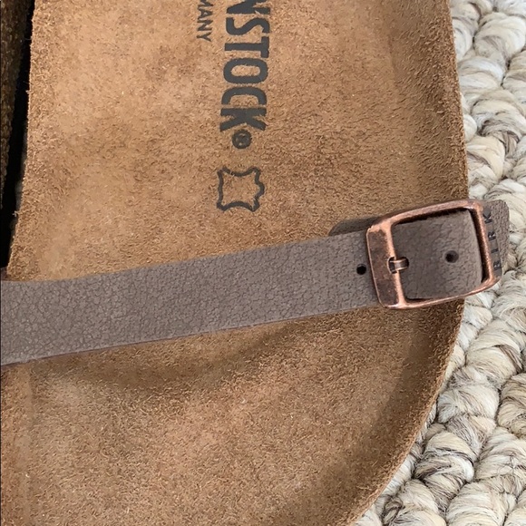 Birkenstock Doloa Taupe Mocha rose wrap Sandals 38 - Picture 4 of 7